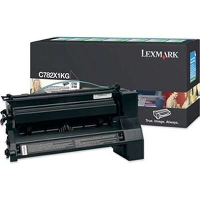 Lexmark C782 Black Extra High Yield Return Toner Cartridge F/C782 X782E 15K Yield