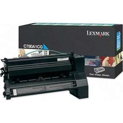 Lexmark Cyan Return Program Toner Cartridge for C780/C782