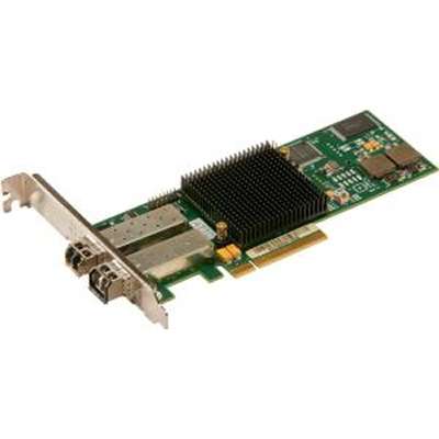 ATTO Technology Dual Channel 8Gb FC to x8 PCIe 2.0 Host Bus Adapter, LC SFP+ Included
