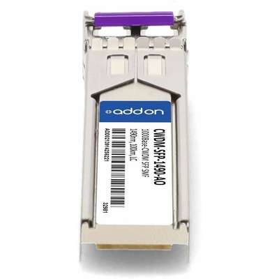 AddOn CWDM 1490 NM SFP Gigabit Ethernet and 1G/2G FC 1000BX F/Cisco