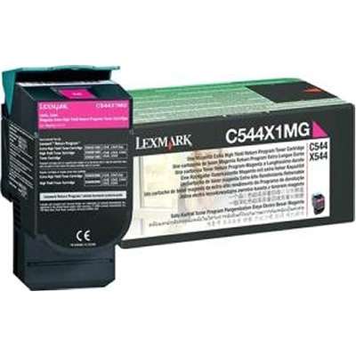 Lexmark C544 Magenta Extra High Yield Return Program Toner Cartridge TAA