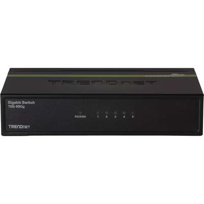 TRENDnet 5-Port Gigabit GREENnet Switch (Metal)