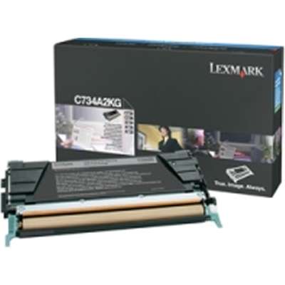 Lexmark C734, C736, X734, X736, X738 Black Toner Cartridge