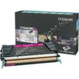 Lexmark C73X Cyan Return Program Toner Cartridge
