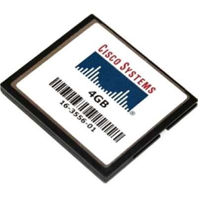 Cisco Systems 4GB Compact Flash for Cisco 1900 2900 3900 ISR