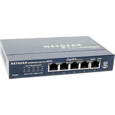 NETGEAR ProSafe 5-Port Gigabit Desktop Switch