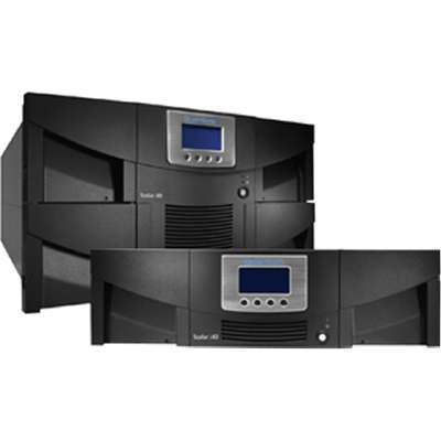 Quantum Scalar I80 Library Two LTO4 Tape Drives 50 Slots FC