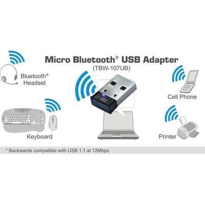 TRENDnet Micro Bluetooth USB Adapter (10M)