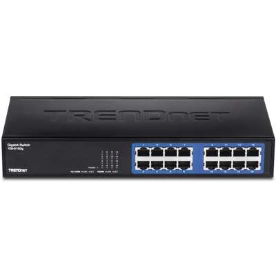 TRENDnet 16-Port Gigabit GREENnet Switch (Metal Desktop)