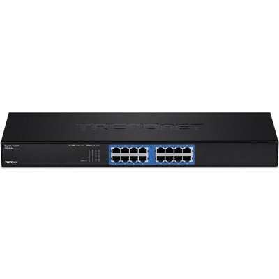 TRENDnet 16-Port Gigabit GREENnet Switch (Rack Mount)