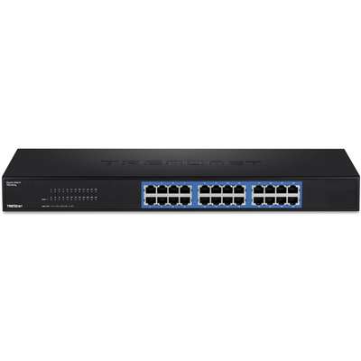 TRENDnet 24-Port Gigabit GREENnet Switch (Rack Mount)