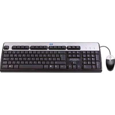 HPE HP USB BFR-PVC US Keyboard/Mouse Kit