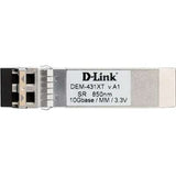 D-Link Systems 10GBASE-SR Multimode SFP+ Transceiver Up to 300M 0-70C