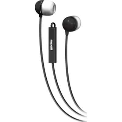 Maxell IE-Microphone Black In Ear Bud with In-Line Microphone Black
