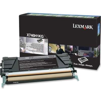 Lexmark Black Toner Cartridge for X746 X748 High Yield Return Program