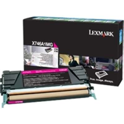 Lexmark Magenta Toner Cartridge for X746 X748 Return Program