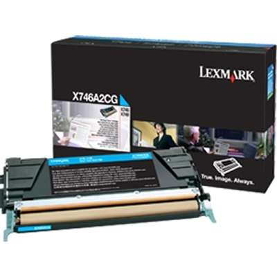 Lexmark Cyan Toner Cartridge for X746 X748