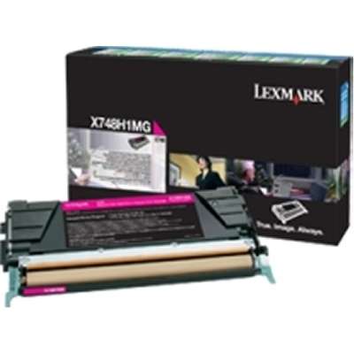 Lexmark Magenta Toner Cartridge for X748 High Yield Return Program