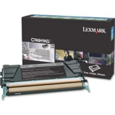 Lexmark C746, C748 Black High Yield Return Program Toner Cartridge
