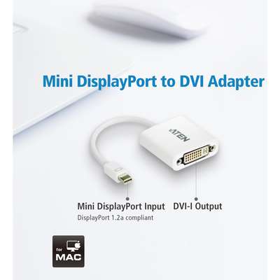 ATEN VC960 Mini DisplayPort to DVI Adapter