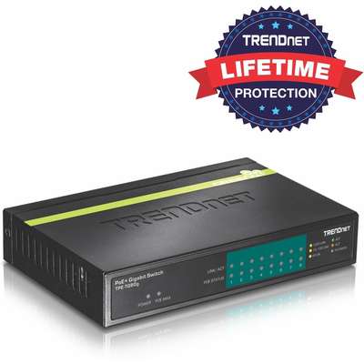 TRENDnet 8-Port Gigabit PoE+ Switch