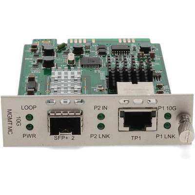 AddOn Add-MCC10GRJSFP 10GBASE-T SFP Port RJ45 SFP Media Converter Card