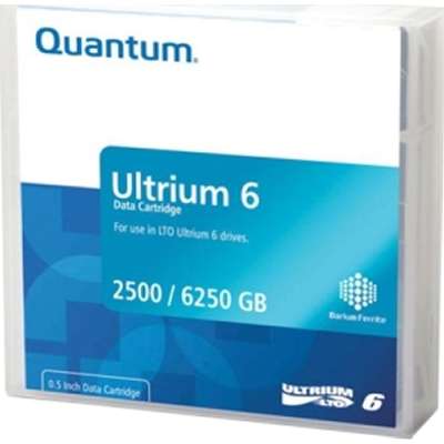 Quantum LTO 6 Media Cartridge Library Pack