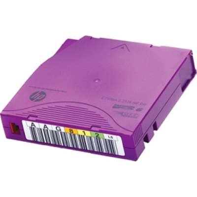 HPE LTO-6 Ultrium 6.25TB RW 20 Data Cartridges Non Custom Labeled with Cases