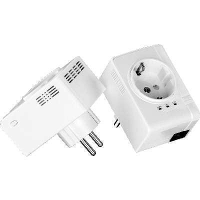 TRENDnet 500 AV Compact Powerline Adapter Kit /w Pass Through
