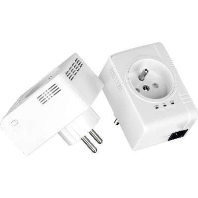 TRENDnet 500 AV Compact Powerline Adapter Kit /w Pass Through