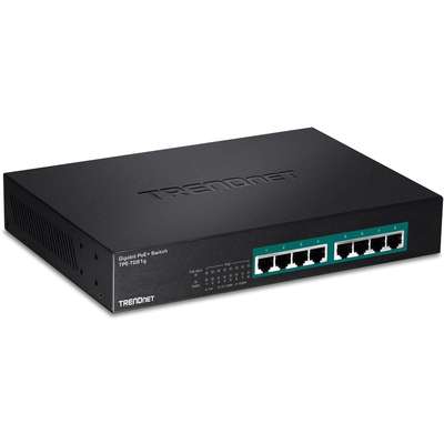 TRENDnet 8-Port Gigabit GREENnet PoE+ Switch