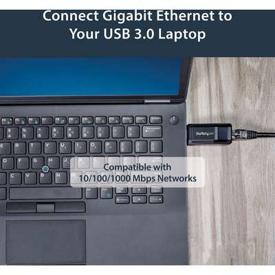 StarTech.com USB 3.0 to Gigabit Ethernet NIC Network Adapter