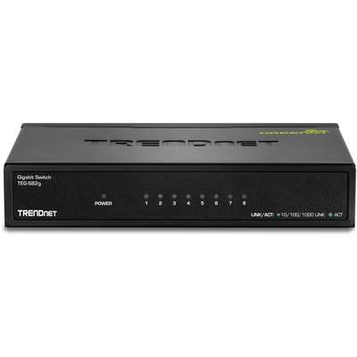 TRENDnet 8-Port Gigabit GREENnet Switch /w metal case