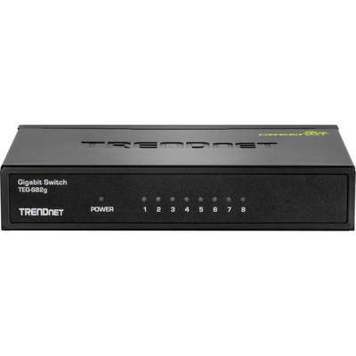 TRENDnet 8-Port Gigabit GREENnet Switch /w metal case