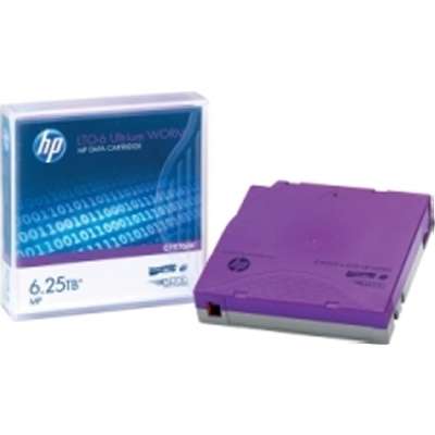 HPE LTO-6 Ultrium 6.25TB MP WORM Data Cartridge Purple 1-pack