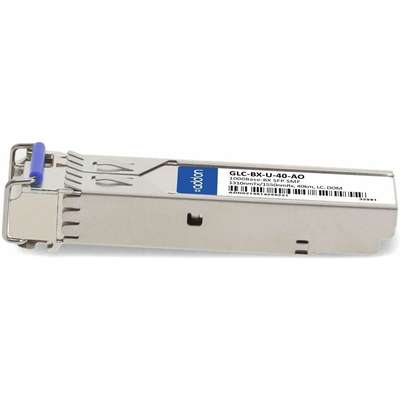 AddOn 1000BASE-BX SFP SMF LC F/Cisco 1310NMTX/1550NMRX 40KM 100% Compat