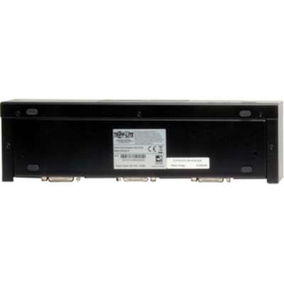 Tripp Lite 2-Port Dual Monitor DVI KVM Switch, TAA, GSA with Audio & USB 2.0 Hub, Cables Incl