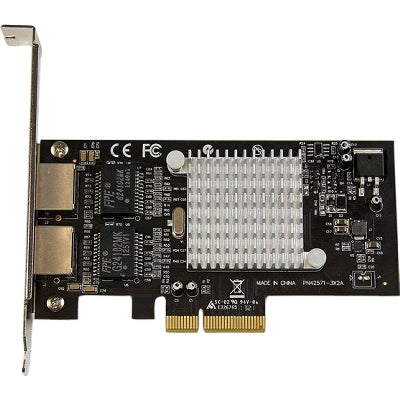 StarTech.com Dual Port Gigabit PCIe Network Card with Intel i350 Chip
