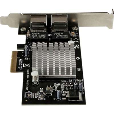 StarTech.com Dual Port Gigabit PCIe Network Card with Intel i350 Chip