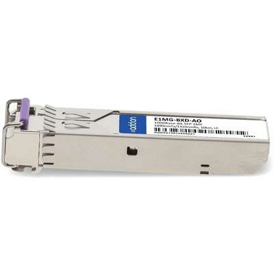 AddOn 1000BASE-BX SFP SMF F/Brocade 1490NMTX/1310NMRX 10KM LC 100% Comp