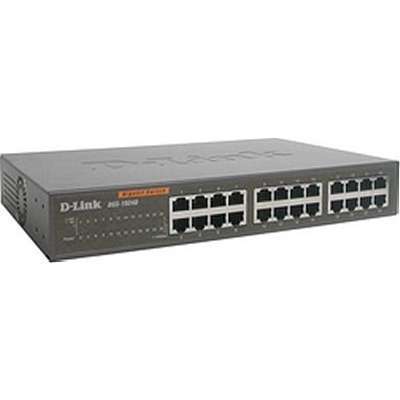 D-Link Systems 24-Port Unmanaged Gigabit Desktop/Rackmount Switch