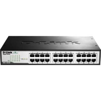 D-Link Systems 24-Port Unmanaged Gigabit Desktop/Rackmount Switch