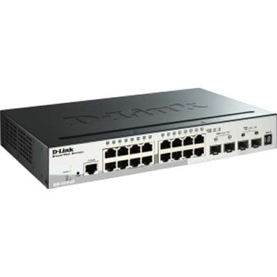 D-Link Systems DGS-1510-20 20-Port Gigabit Stackable SmartPro Switch with 2 SFP and 2 10Gbe SFP+