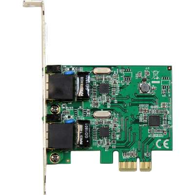 StarTech.com Dual Port Gigabit PCIe Network Card - PCIe
