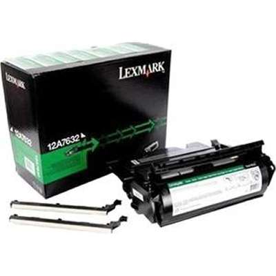 Lexmark Black Print Cartridge for T63X High Reconditioned