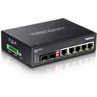 TRENDnet 6-Port hardened Industrial Gigabit Switch