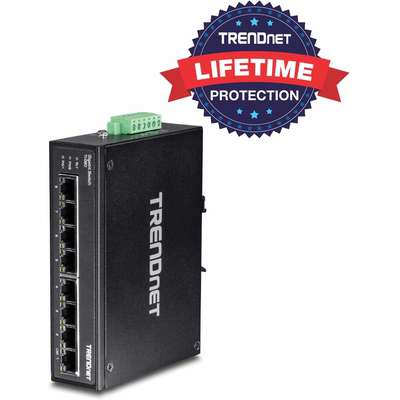 TRENDnet 8-Port hardened Industrial Gigabit Switch
