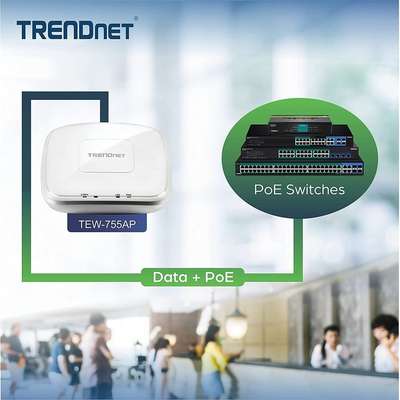 TRENDnet N300 Wireless N PoE Access Point