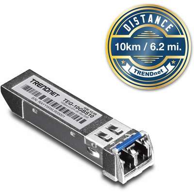TRENDnet SFP+ Single Mode LC Module (10km)