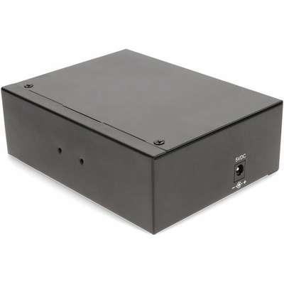AddOn Single 1GBS RJ-45 to 2 Open SFP Media Converter